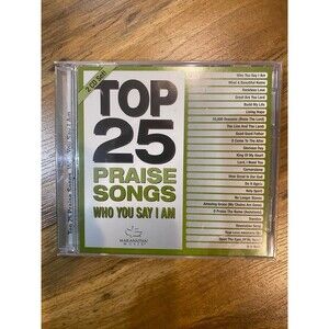 Top 25 Praise Songs Who You Say I am Marantha Music CD 2 Disk set
